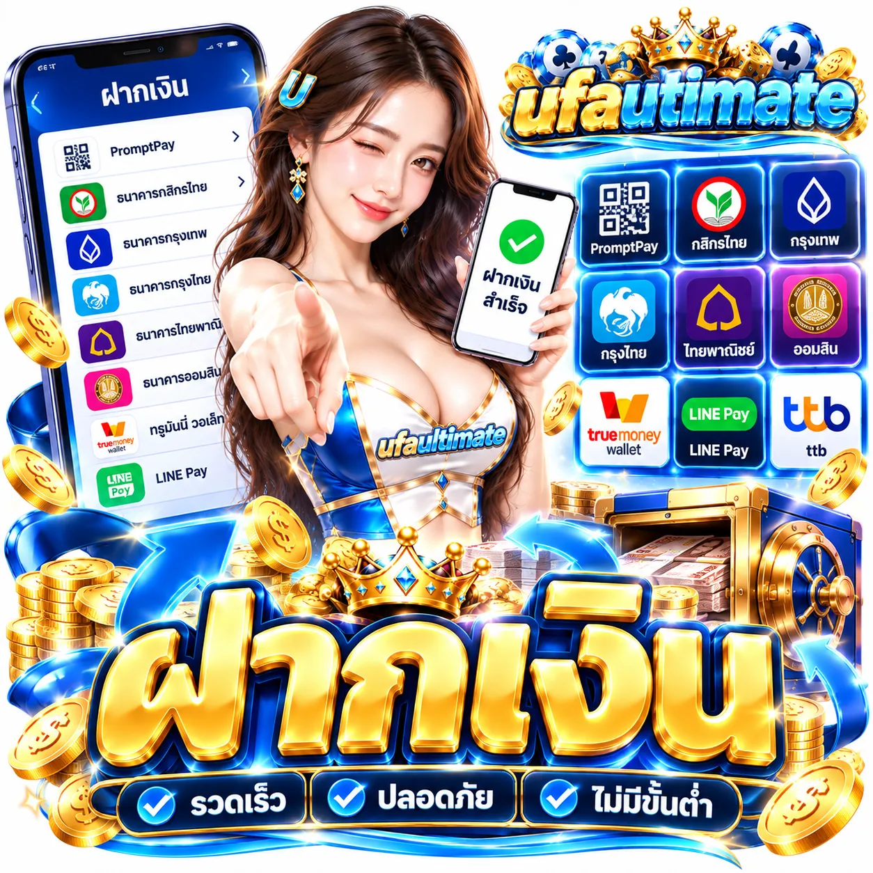 UFAULTIMATE - ฝากเงิน
